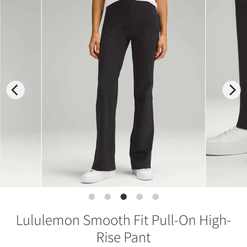 Lululemon Smooth-Fit Pull-On High-Rise Pant